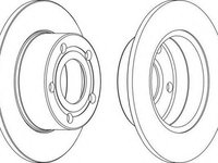 Disc frana AUDI 100 limuzina (4A, C4), AUDI 100 Avant (4A, C4), AUDI A6 limuzina (4A, C4) - WAGNER WGR0321-1