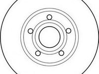 Disc frana AUDI 100 limuzina (4A, C4), AUDI 100 Avant (4A, C4), AUDI A4 limuzina (8D2, B5) - JURID 561547J