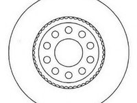 Disc frana AUDI 100 limuzina (4A, C4), AUDI 100 Avant (4A, C4), AUDI A6 limuzina (4A, C4) - JURID 562002J