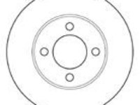 Disc frana AUDI 500 (43, C2), AUDI 500 (44, 44Q, C3), AUDI 100 Avant (43, C2) - MAPCO 15710