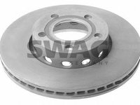 Disc frana AUDI 90 (8C, B4), AUDI 80 Avant (8C, B4), AUDI COUPE (89, 8B) - SWAG 30 91 1204