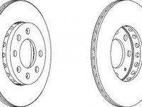 Disc frana AUDI A2 8Z0 FERODO DDF1161