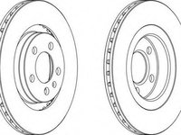 Disc frana AUDI A3 (8L1), SKODA OCTAVIA (1U2), VW GOLF Mk IV (1J1) - WAGNER WGR0928-1