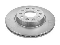 Disc frana AUDI A3 (8P1), VW RABBIT V (1K1), VW CADDY III caroserie (2KA, 2KH, 2CA, 2CH) - MEYLE 115 521 1044/PD