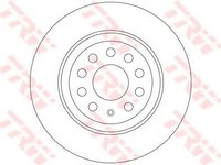 Disc frana AUDI A3 Sportback (8VA) (2012 - 2020) TRW DF6504