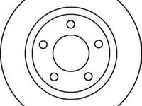 Disc frana AUDI A4 (8D2, B5) (1994 - 2001) JURID 562060JC