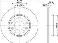 Disc frana AUDI A4 (8E2, B6) (2000 - 2004) KRIEGER 0950004139 piesa NOUA