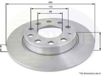 Disc frana AUDI A4 8E2 B6 COMLINE ADC1436