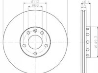 Disc frana AUDI A4 8EC B7 TEXTAR 92106105