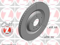 Disc frana AUDI A4 (8K2, B8) (2007 - 2015) ZIMMERMANN 100.3358.20 piesa NOUA