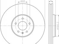 Disc frana AUDI A4 8K2 B8 TEXTAR 92229203