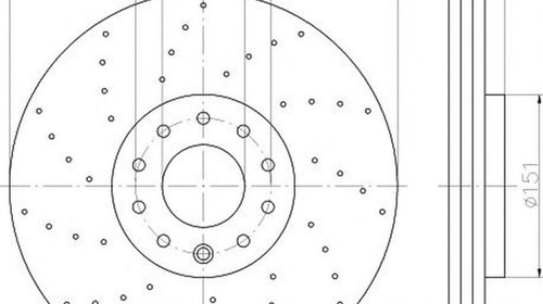 Disc frana AUDI A4 Avant 8ED B7 TEXTAR 921583