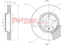 Disc frana AUDI A4 Avant (8K5, B8) (2007 - 2015) METZGER 6110425 piesa NOUA