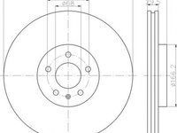 Disc frana AUDI A4 Avant 8K5 B8 TEXTAR 92160203