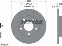 Disc frana AUDI A4 Cabriolet 8H7 B6 8HE B7 TEXTAR 92106203