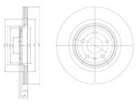 Disc frana AUDI A5 (8T3) (2007 - 2016) DELPHI BG4078