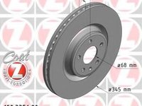 Disc frana AUDI A5 (8T3), AUDI A4 limuzina (8K2, B8), AUDI A4 Avant (8K5, B8) - ZIMMERMANN 100.3356.20