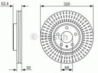 Disc frana AUDI A5 8T3 BOSCH 0986479753