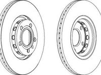 Disc frana AUDI A6 (4A, C4) (1994 - 1997) FERODO DDF1706 piesa NOUA