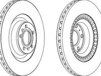 Disc frana AUDI A6 Allroad 4FH C6 JURID 562517JC