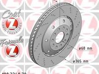 Disc frana AUDI A6 limuzina (4B2, C5), AUDI A6 Avant (4B5, C5) - ZIMMERMANN 100.3340.70