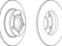 Disc frana AUDI A6 limuzina (4B2, C5), AUDI A6 Avant (4B5, C5), AUDI ALLROAD combi (4BH, C5) - WAGNER WGR1177-1