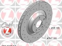 Disc frana AUDI A6 limuzina (4F2, C6), AUDI A6 Avant (4F5, C6), AUDI A6 Allroad combi (4FH, C6) - ZIMMERMANN 100.3319.52