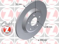 Disc frana AUDI A7 Sportback (4GA, 4GF) (2010 - 2016) ZIMMERMANN 100.3333.20 piesa NOUA