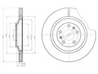 Disc frana AUDI A8 4E DELPHI BG4292C