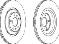 Disc frana AUDI A8 4E FERODO DDF1935C