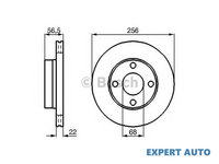 Disc frana Audi AUDI 80 (8C, B4) 1991-1994 #2 09571010