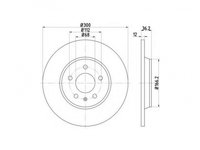 Disc frana Audi AUDI Q5 (8R) 2008-2016 #3 08A75910