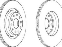 Disc frana AUDI Q3 (8U) (2011 - 2016) FERODO DDF1503C piesa NOUA