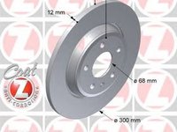 Disc frana AUDI Q5 8R ZIMMERMANN 100333320