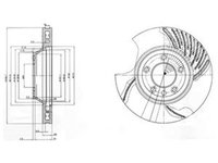 Disc frana AUDI Q7 4L DELPHI BG9774