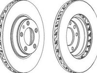 Disc frana AUDI Q7 4L FERODO DDF1408LC1