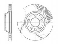 Disc frana AUDI Q7 4L ROADHOUSE 6769.1