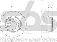 Disc frana AUDI TT Roadster FV9 SBS 18152047137