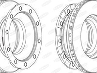 Disc frana BCR336A BERAL