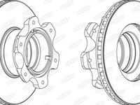 Disc frana BERAL BCR209A