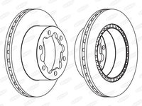 Disc frana BERAL BCR312A