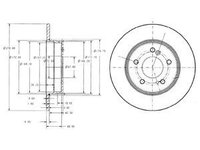 Disc frana BG3326C DELPHI pentru Mercedes-benz E-class Mercedes-benz Cl-class Mercedes-benz S-class Mercedes-benz C-class Mercedes-benz Limuzina Mercedes-benz Slk Mercedes-benz Clk Mercedes-benz Clc-class