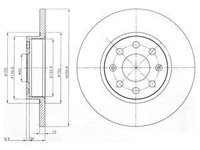 Disc frana BG4155 DELPHI pentru Fiat Punto Opel Corsa