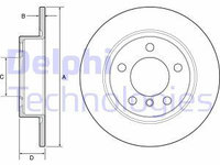 Disc frana BG4561C DELPHI