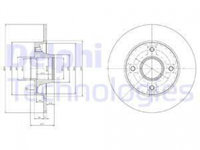 Disc frana BG9022RSC DELPHI pentru CitroEn C4 Peugeot 208 Peugeot 307 Peugeot 207 CitroEn C3 CitroEn Ds3 Peugeot 2008