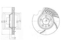 Disc frana BG9950 DELPHI pentru Audi Q7 Vw Touareg