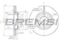 Disc frana BMW 1 cupe E82 BREMSI DBA812V