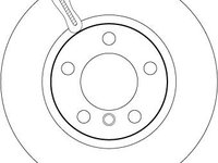 Disc frana BMW 1 F20 TRW DF6143S