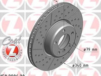 Disc frana BMW 2 Cabriolet (F23) (2014 - 2016) ZIMMERMANN 150.2906.20