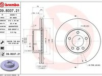 Disc frana BMW 2 cupe F22 F87 BREMBO 09B33721